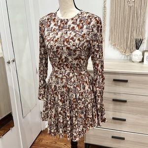 H&M Floral Bohemian Dress Size 6
